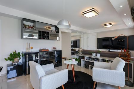 Sala de apartamento à venda com 2 quartos, 84m² em Vila Andrade, São Paulo