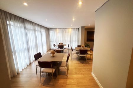 Studio à venda com 25m², 1 quarto e sem vagaSalao de festas