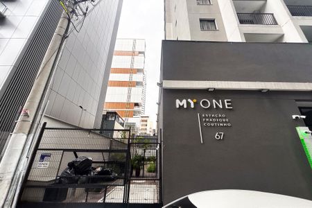 Studio à venda com 25m², 1 quarto e sem vagafachada do predio