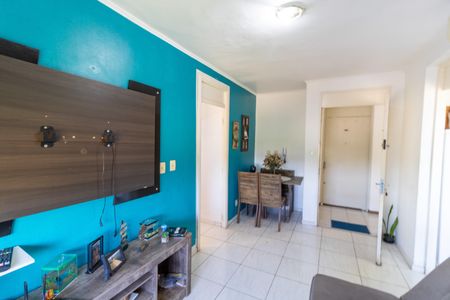 Sala de apartamento para alugar com 1 quarto, 56m² em Vila Nova, Porto Alegre