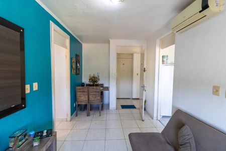 Sala de apartamento para alugar com 1 quarto, 56m² em Vila Nova, Porto Alegre