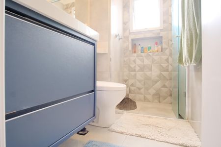 Apartamento à venda com 84m², 2 quartos e 2 vagasBanheiro da Suíte 2