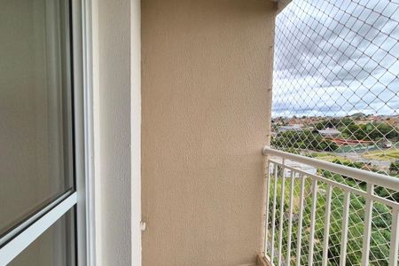 Varanda da Sala de apartamento para alugar com 3 quartos, 58m² em Jardim Ipaussurama, Campinas