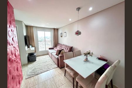 Sala de apartamento para alugar com 2 quartos, 48m² em Vila Florida, Guarulhos