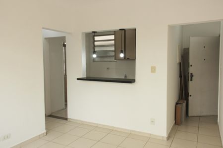 Sala de apartamento para alugar com 1 quarto, 65m² em Aparecida, Santos
