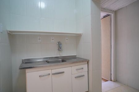 Cozinha  de kitnet/studio à venda com 1 quarto, 29m² em Bom Fim, Porto Alegre