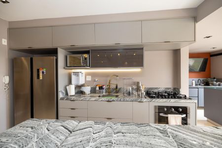 Apartamento à venda com 90m², 2 quartos e 2 vagasSala_cozinha