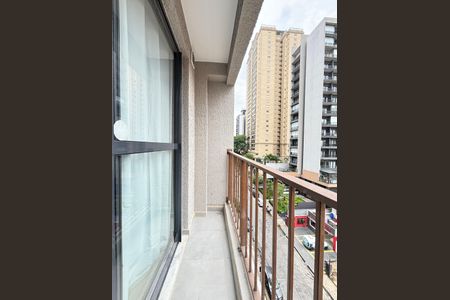 Studio para alugar com 25m², 1 quarto e sem vagaVaranda