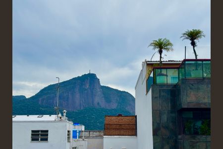 Sala - Vista para o Cristo redentor de apartamento à venda com 4 quartos, 140m² em Ipanema, Rio de Janeiro