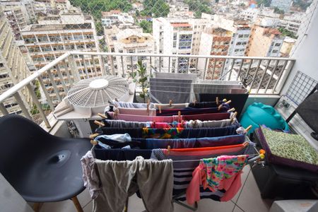 Varanda de apartamento à venda com 3 quartos, 110m² em Tijuca, Rio de Janeiro
