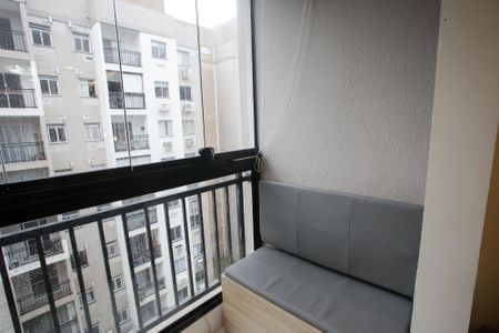 Varanda da Sala de apartamento para alugar com 2 quartos, 48m² em Anil, Rio de Janeiro