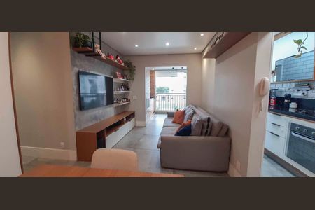 Sala de Estar de apartamento à venda com 3 quartos, 83m² em Continental, Osasco