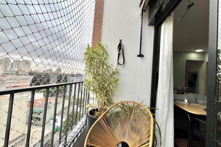 Varanda de apartamento à venda com 3 quartos, 70m² em Vila Clementino, São Paulo