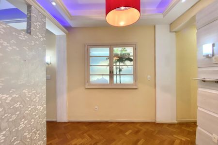 Sala  de apartamento à venda com 1 quarto, 40m² em Copacabana, Rio de Janeiro