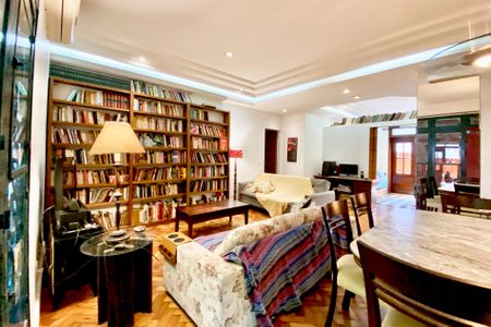 Sala  de apartamento para alugar com 3 quartos, 140m² em Jardim Botânico, Rio de Janeiro