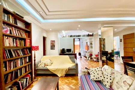 Sala  de apartamento para alugar com 3 quartos, 140m² em Jardim Botânico, Rio de Janeiro