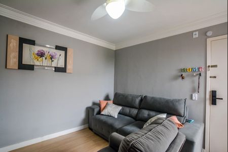 Sala de apartamento à venda com 2 quartos, 52m² em Jardim Alzira Franco, Santo André