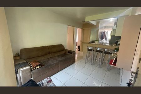 Sala de apartamento à venda com 2 quartos, 46m² em Canudos, Novo Hamburgo