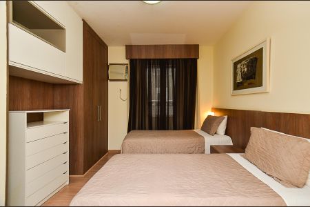 Suíte de apartamento para alugar com 1 quarto, 40m² em Barro Preto, Belo Horizonte