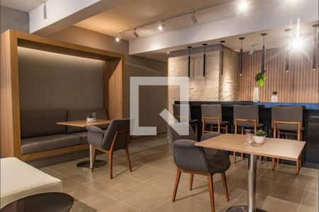 Studio à venda com 30m², 1 quarto e sem vaga Studio à venda com 30m², 1 quarto e sem vagaÁrea comum - Espaço Gourmet