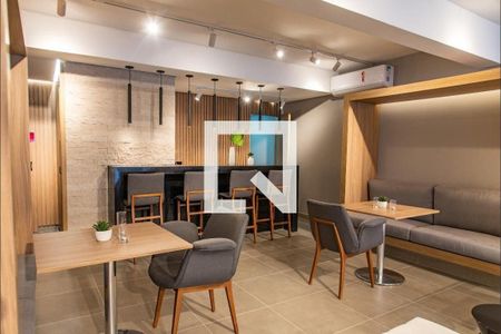 Studio à venda com 30m², 1 quarto e sem vaga Studio à venda com 30m², 1 quarto e sem vagaÁrea comum - Espaço Gourmet