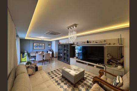 Sala de apartamento à venda com 4 quartos, 157m² em Recreio dos Bandeirantes, Rio de Janeiro