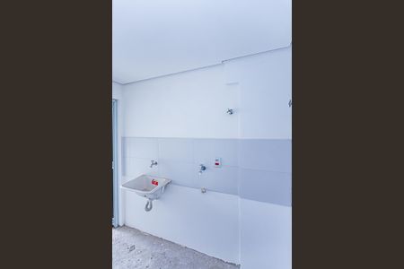 Sala, cozinha e área de serviço de apartamento à venda com 2 quartos, 48m² em Piqueri, São Paulo