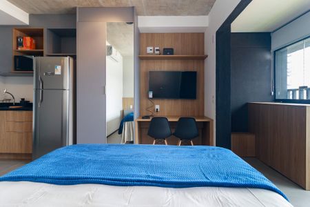 Studio de kitnet/studio para alugar com 0 quarto, 24m² em Brooklin, São Paulo