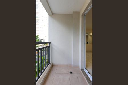 Varanda da Sala de apartamento para alugar com 1 quarto, 55m² em Parque Reboucas, São Paulo