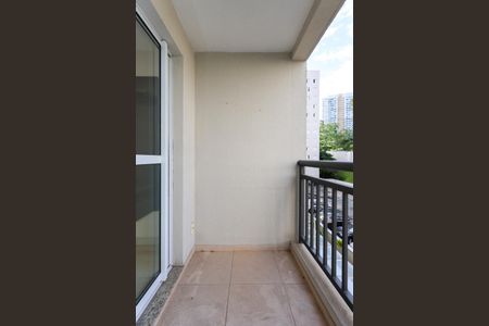 Varanda da Sala de apartamento para alugar com 1 quarto, 55m² em Parque Reboucas, São Paulo