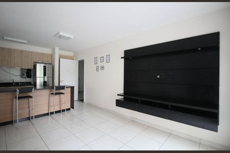 Sala de apartamento para alugar com 1 quarto, 55m² em Parque Reboucas, São Paulo