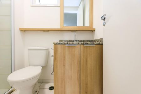 Apartamento à venda com 55m², 1 quarto e 1 vagaBanheiro da Suíte