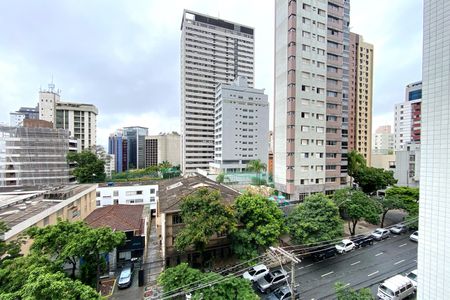 Vista da Sala de apartamento para alugar com 4 quartos, 127m² em Funcionários, Belo Horizonte