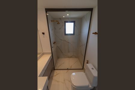 Apartamento para alugar com 119m², 3 quartos e 2 vagasBANHEIRO DA SUITE 1