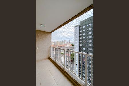 Varanda da Sala de apartamento para alugar com 1 quarto, 34m² em Mooca, São Paulo