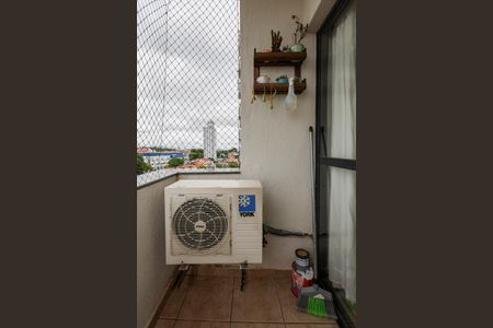 Varanda da Sala de apartamento para alugar com 2 quartos, 54m² em Jardim Monte Alegre, Taboão da Serra