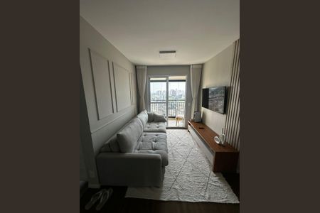 Sala de apartamento à venda com 1 quarto, 42m² em Jardim Olavo Bilac, São Bernardo do Campo
