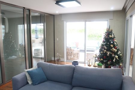 Sala de TV de apartamento para alugar com 4 quartos, 316m² em Barcelona, São Caetano do Sul