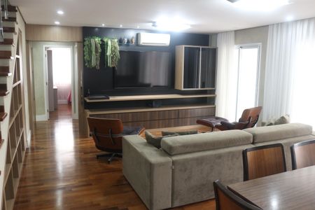 Sala de apartamento para alugar com 4 quartos, 316m² em Barcelona, São Caetano do Sul