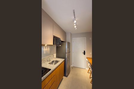 Studio à venda com 26m², 1 quarto e sem vaga Studio à venda com 26m², 1 quarto e sem vagaCozinha