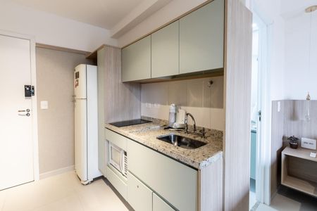 Studio à venda com 29m², 1 quarto e sem vaga Studio à venda com 29m², 1 quarto e sem vagaCozinha
