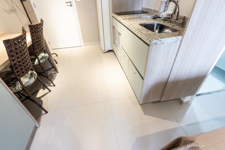 Studio à venda com 29m², 1 quarto e sem vaga Studio à venda com 29m², 1 quarto e sem vagaCozinha