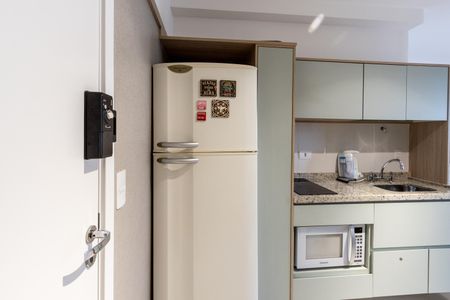 Studio à venda com 29m², 1 quarto e sem vaga Studio à venda com 29m², 1 quarto e sem vagaCozinha