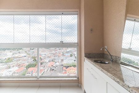 Varanda da Sala de apartamento para alugar com 2 quartos, 63m² em Centro, Poá