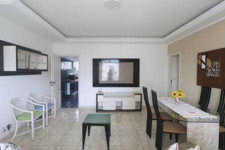 Sala de apartamento para alugar com 3 quartos, 147m² em Barra Funda, Guarujá