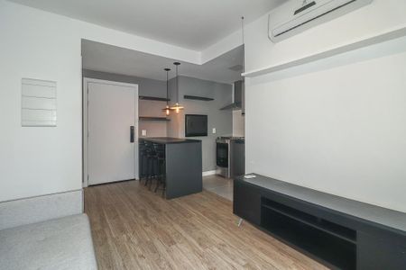 Sala de apartamento à venda com 1 quarto, 41m² em Jardim do Salso, Porto Alegre