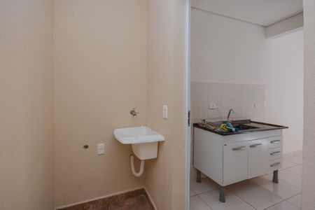 Área de Serviço de kitnet/studio para alugar com 1 quarto, 22m² em Parque Grajau, São Paulo
