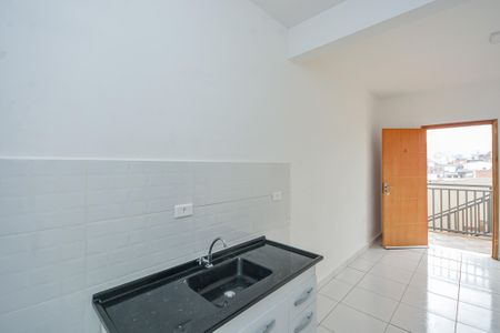 Sala/Cozinha de kitnet/studio para alugar com 1 quarto, 22m² em Parque Grajau, São Paulo