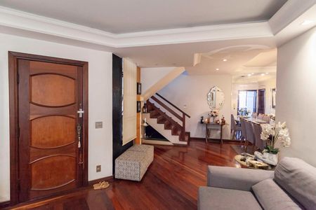 Sala 1 de casa de condomínio à venda com 4 quartos, 183m² em Alto Caiçaras, Belo Horizonte