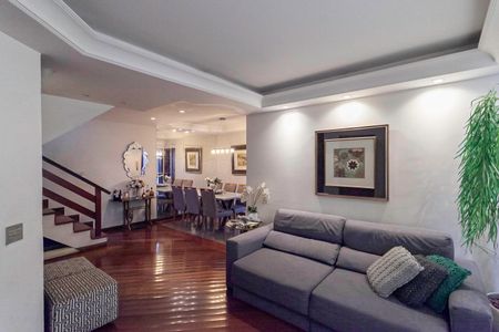 Sala 1 de casa de condomínio à venda com 4 quartos, 183m² em Alto Caiçaras, Belo Horizonte